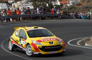 Thierry Neuville und Nicolas Klinger im Kronos-Peugeot 207 Super2000