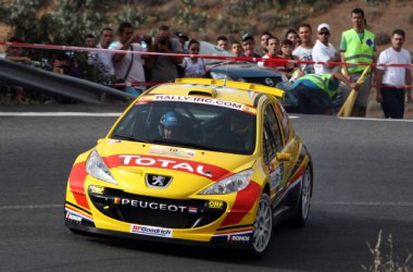 Thierry Neuville und Nicolas Klinger im Kronos-Peugeot 207 Super2000