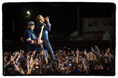 Coldplay bei Rock Werchter 2009