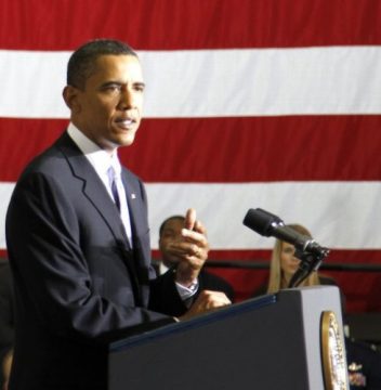 Obama im Kennedy-Raumfahrtzentrum