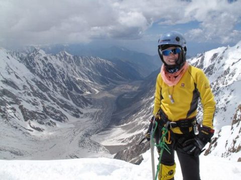 Oh Eun Sun auf dem Nanga Parbat im Westhimalaya