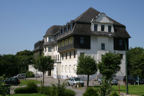 Das ehemalige Sanatorium am Kehrweg in Eupen