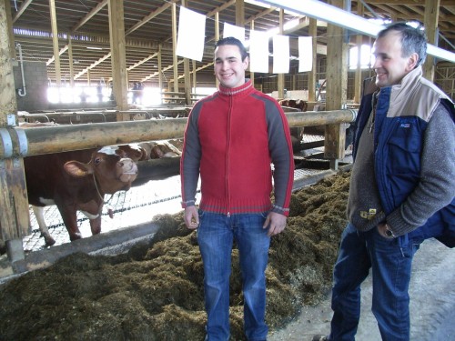 Betrieb Heinen: Sohn Andreas und Vater Ludwig