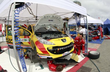 Thierry Neuville bei der Rallye Islas Canarias (zweite Etappe)