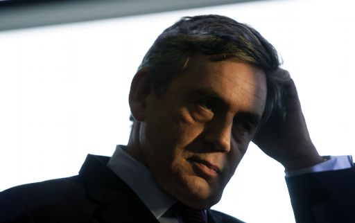 Gordon Brown vor den Wahlen