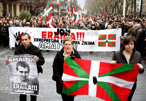 Demo der Basken am 24. März in San Sebastian