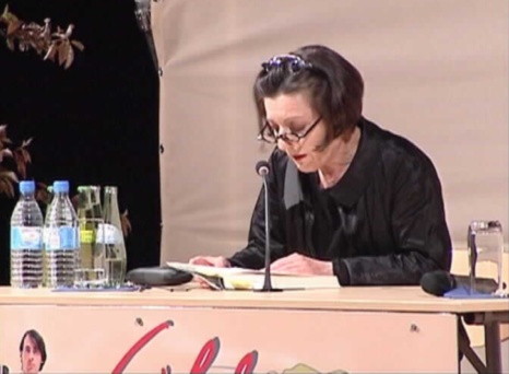 Herta Müller beim Eifel Literatur Festival in Prüm