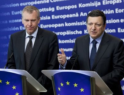 Leterme und Barroso