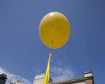 Gelb Ballons - Ruhr-Kulture