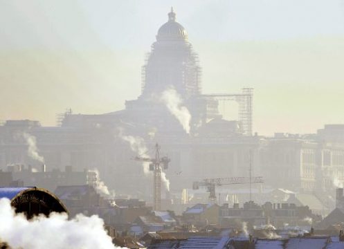 Smog in Brüssel