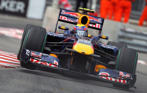 Mark Webber in Monaco