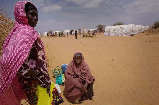 Somalische Flüchtlinge im Dadaab Refugee Camp (Kenia, 2009)
