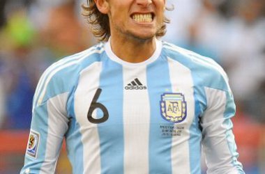 Argentinien vs. Nigeria: Torschütze Gabriel Heinze