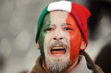 Italienischer Fußballfan (Archivbild: EPA)