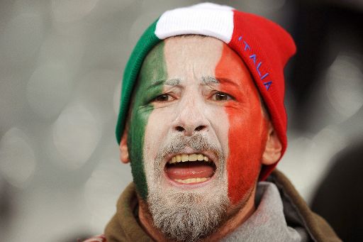 Italienischer Fußballfan (Archivbild: EPA)