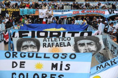 Die argentinischen Fans natürlich auch