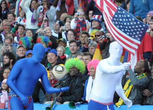 Die USA feiern das 2:2 gegen Slowenien