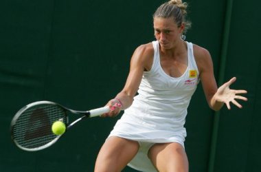 Janina Wickmayer steht in der zweiten Runde