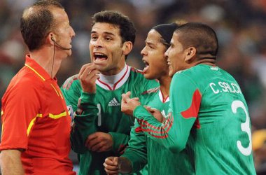 Die Mexikaner beschweren sich über den ersten Argentinien-Treffer