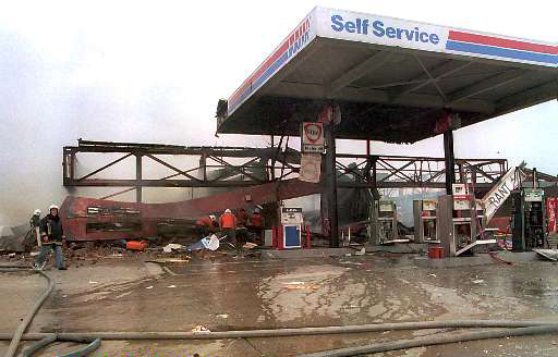 18. Juni 1995: Explosion des Restaurants an der Autobahntankstelle Eynatten