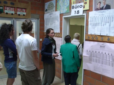 Wahlbüro Manderfeld: Alles läuft nach Plan