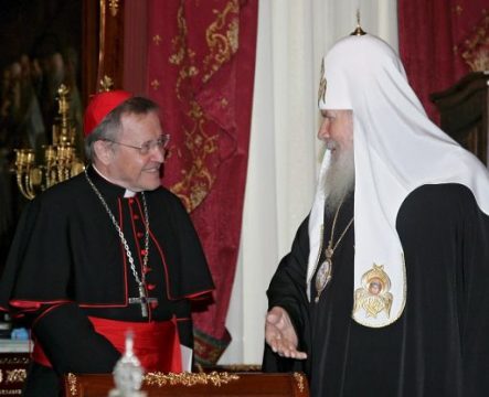 Walter Kasper beim Patriarchen von Moskau