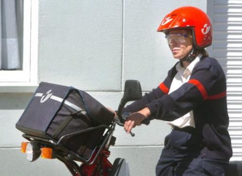 Die "Gaunerzinken" sind eine Hilfe für die Sommerbriefträger