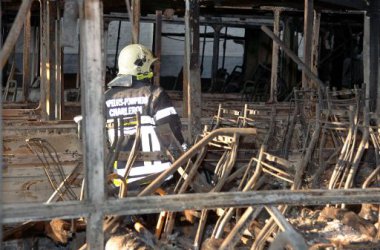 Charleroi: Schwerer Brand in TEC-Busdepot