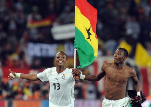 Auch Ghana steht trotz der Niederlage im Achtelfinale