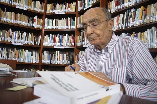 José Saramago am 27. August 2009