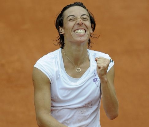 Francesca Schiavone hat das Halbfinale erreicht