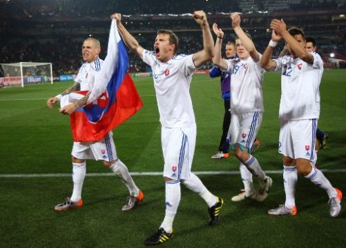 Slowakei hat Italien mit 3:2 besiegt