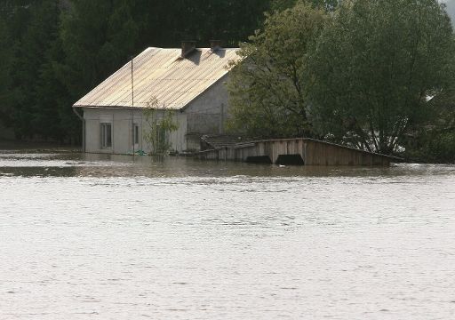 Das Dorf Wola Rogowska im Süden von Polen