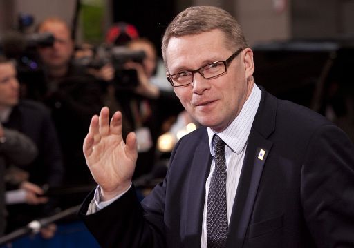 Finnlands Ministerpräsident Matti Vanhanen