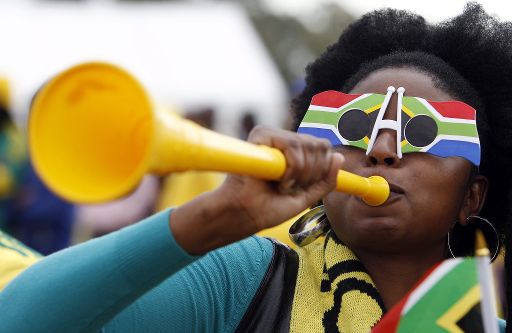 Vuvuzelas machen richtig Krach