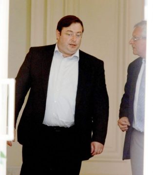 Bart De Wever nach dem Gespräch mit Geert Messiaen