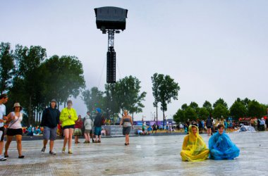 Rock Werchter im Regen - Foto: Frederic Biegmann