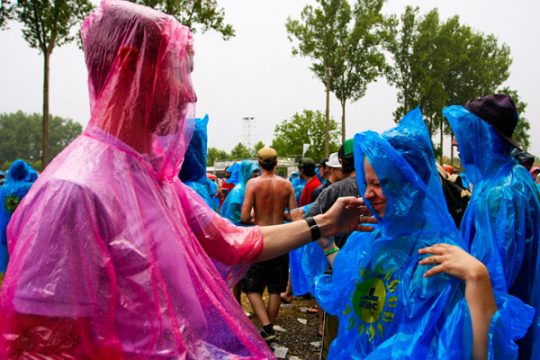 Rock Werchter im Regen - Foto: Frederic Biegmann