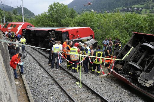 Glacier-Express entgleist
