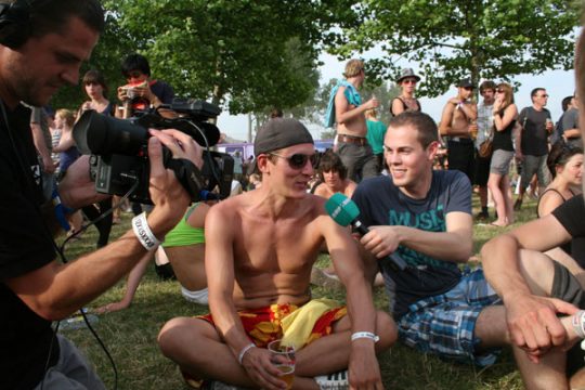 Sven und Kevin Palm im BRF Fernseh-Interview