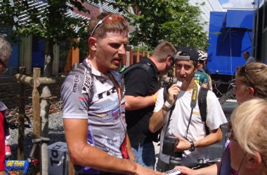 Mountainbike-Rennen in St.Vith: Lukas Kaufmann Zweiter