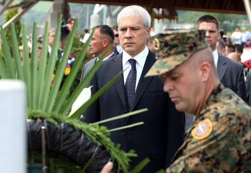 Tadic in Srebrenica