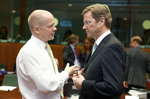 William Hague und Guido Westerwelle