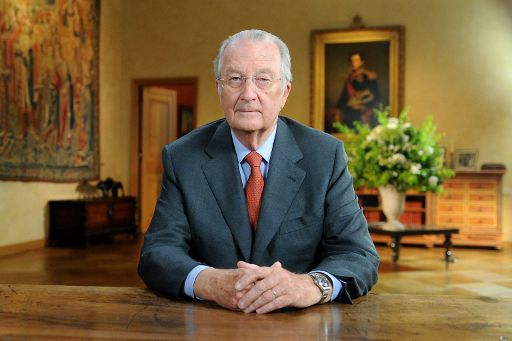 König Albert II bei seiner traditionellen Ansprache zum Nationalfeiertag