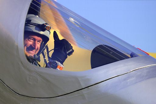 Pilot Andre Borschberg