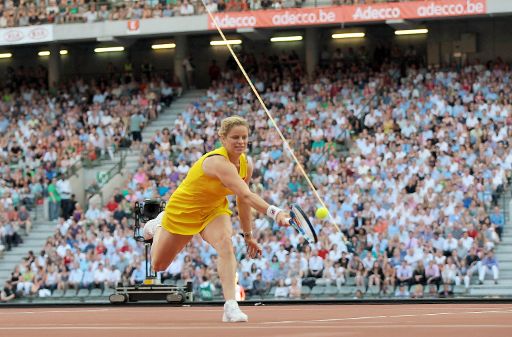 Kim Clijsters füllt das König Baudouin Stadion