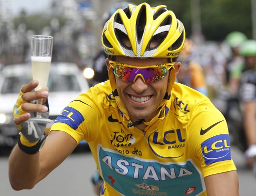Tourgewinner Alberto Contador