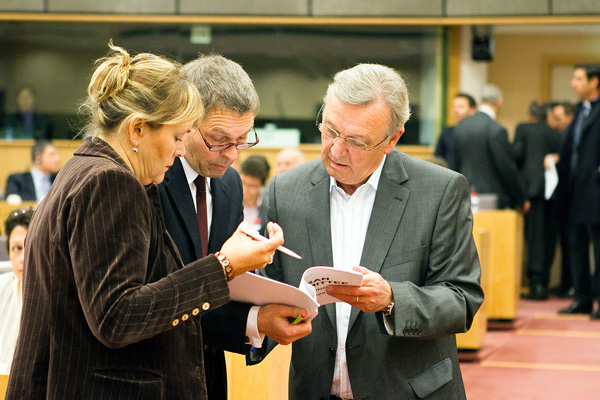 Mathieu Grosch im Europaparlament