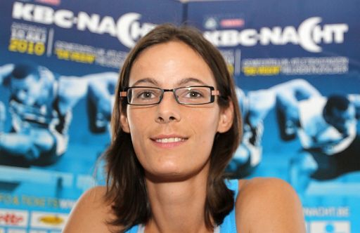 Tia Hellebaut nimmt an Leichtathletik-EM in Barcelona teil
