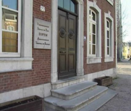 Das Justizgebäude in der Eupener Gospertstraße